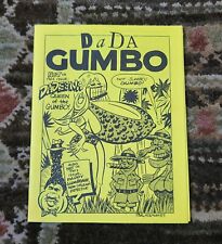 VTG 1986 Dada Gumbo #8 1st Ltd. Ed. 100 Dale Luciano Par Holman Bob X Mini Comic picture
