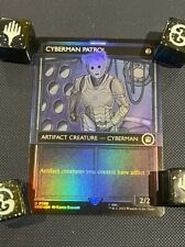 1x FOIL SHOWCASE CYBERMAN PATROL - Doctor Who - MTG - Magic the Gathering picture