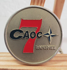 NATO Combined Air Operations Center 7 (CAOC-7) Larissa Greece Challenge Coin picture