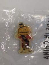 McDonalds 2006 Mayor McCheese Crew Employee Lapel Hat Pin Fast Food  picture