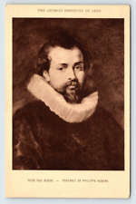 Potrait of Philippe Rubens by Peter Paul Rubens Vintage Postcard BRL3 picture