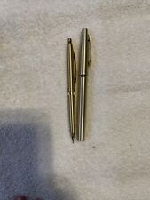 Vintage Gold Pentel Excalibur Pen & Pencil 0.7mm Japan See Description Japan picture