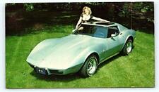 NAPOLEON, OH Ohio ~ Michaelis CORVETTE SUPPLIES c1970s  Car Advertising Postcard picture