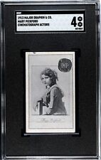 1913 Major Drapkin CINEMATOGRAPH ACTORS MARY PICKFORD Rookie RC SGC 4 VG-EX picture