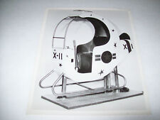 X-11 Helicopter Pilot Chopper Kiddie Ride Promo Photograph 8 x 10 Vintage picture