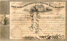 New-York, Providence and Boston Railroad Co. - Railroad Stocks picture