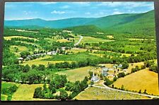 Vermont VT Postcard Old Colonial Church Sunderland Basket Barn picture