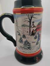Budweiser Stein 1991 Holiday Christmas  picture