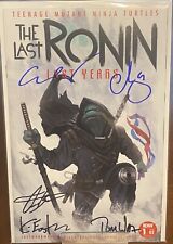 TMNT The Last Ronin The Lost Years #1 Trade Variant 5x SIGNED All w COAs picture