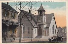  Postcard ME Church cor Penn & Harmony Streets Penns Grove NJ  picture