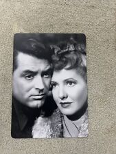 Photo Postcard: Jean Arthur & Cary Grant In The 1942 Movie 