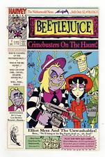 Beetlejuice Crimebusters on the Haunt #1 VF- 7.5 1992 picture
