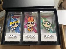 AP Figpin Cartoon Network Powerpuff Girls Glitter Deluxe Box Set Artist Proof picture