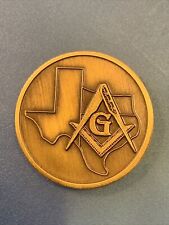 Masonic Coin Grand Master of Texas picture