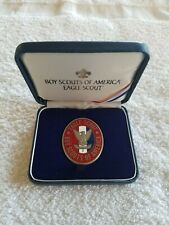 Boy Scouts of America Eagle Scout Engravable Coin w/ box Great Eagle Scout Gift picture