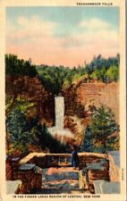 Vintage Postcard- IN THE FINGER LAKES REGION OF CENTRAL NEW YORK posted c1940s picture
