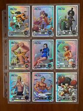 One Piece Anime Collectable Trading Card SR Refractor Complete Set 27 Cards picture