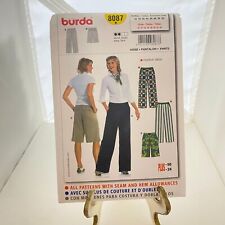 #8087 Burda Misses Pants Sewing Pattern Size 10-24 picture