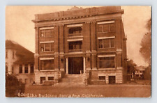 1911. SANTA ANA, CA. ELKS BLDG. POSTCARD SS27 picture