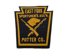 East Fork Sportsmen's Assoc. Potter Co Patch Pennsylvania Vintage picture