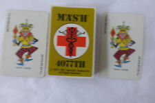 VTG MASH 4077TH M*A*S*H DECK PLAYING CARDS  1981 FULL DECK picture