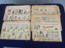 1916-1923 BOSTON SUNDAY POST & GLOBE COLOR COMICS - LOT OF 5 - NP 5201 picture