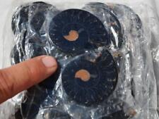 7949f LOT of FIFTY/50 RARE 1n100 BLACK Ammonite PAIR Crystal FOSSIL MEDIUM 4-5cm picture