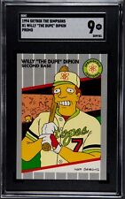 1994 Skybox The Simpsons Comic B1 Willy The Dupe Dipkin SGC 9 Promo Low Pop picture