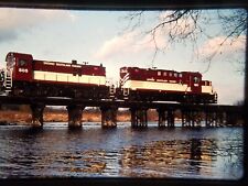 XS01 TRAIN SLIDE Railroad Short Line Ontario Southland Railway 505 picture