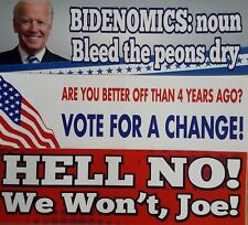 Conservative Anti-Biden/Democrat Stickers. 3 for $6.00,Ships Free  MAGA 2024 picture