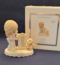 Precious Moments Growing In Grace Age 11  Brunette Figurine 154038B picture