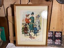 Antique November, 1901 ~ The Delineator ~ Framed Advertising picture