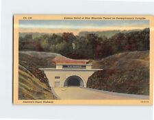 Postcard Eastern Portal of Blue Mountain Tunnel on Pennsylvania's Turnpike USA picture