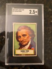 1952 Topps Look 'N See #78 THOMAS PAINE..........SGC 2.5 picture