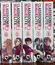Classroom of the Elite Year 2 Vol. 4.5-8 Light Novel Set *5 Books* *Reserved* picture