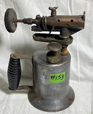 Vintage Blow Torch w/Wood Handle picture