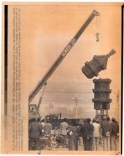 1987 Beijing China Tiananmen Square National Day Decorations News Laser Print picture