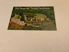Tacoma, Washington ~ Historic Old Ft. Nisqually - 1964 Stamped Vintage Postcard picture