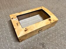 Burl Maple Lacquered Wood Humidor High Quailty Cigar Box picture