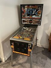 Vintage 1984 Williams Firepower Pinball Machine By Williams  picture