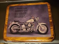 Harley Davidson Laquered Wooden Plaque Vintage Motorcyclist's Prayer picture