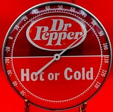 vintage Dr Pepper original soda advertising thermometer picture