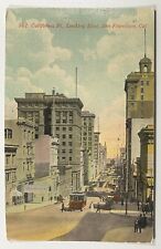 California Street (Street Scene) Postcard San Francisco, CA PM1916 picture