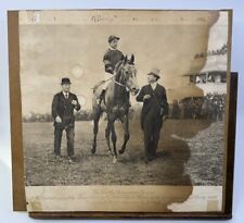 Antique 1912 Epsom Derby Horse Racing Winner TAGALIE Photograph Grey Filly Reiff picture