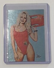 Pamela Anderson Platinum Plated Artist Signed Baywatch Trading Card 1/1 picture