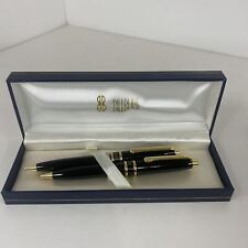 Bill Blass Continental Black and Gold Pen With Case picture