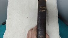 Old Holy Bible 1897 Leather bound. picture
