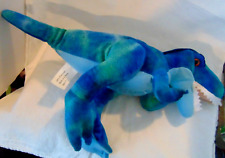 Plush FUN STUFF  Blue Dinosaur   11