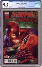 Deadpool vs. Carnage 1A Fabry CGC 9.2 2014 3931518001 picture