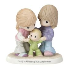 Family Is A Blessing That Lasts Forever Figurine By Precious Moments 173009 picture